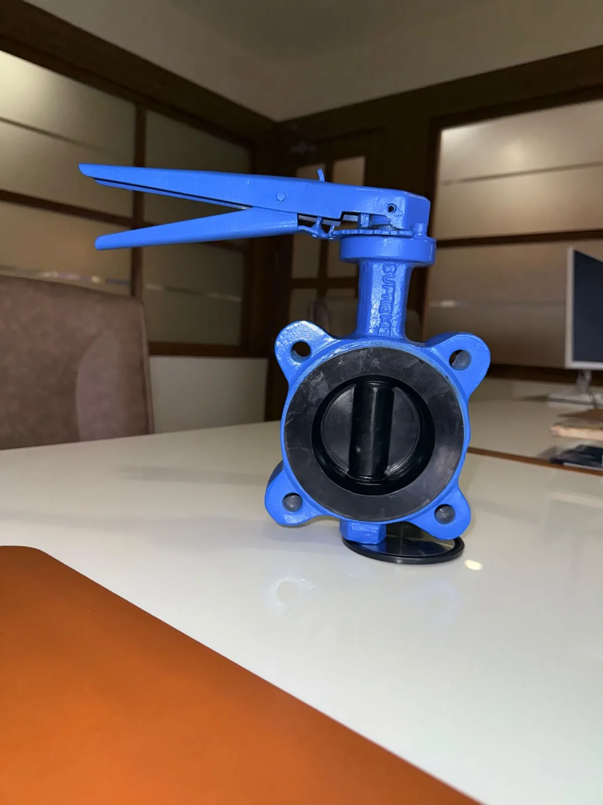 Lined lug butterfly valves shipped to Al Jubail Saudi Arabia